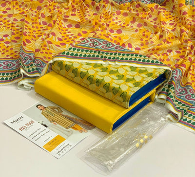 Fiza Noor Original 3pc Printed Lawn Collection | IZM