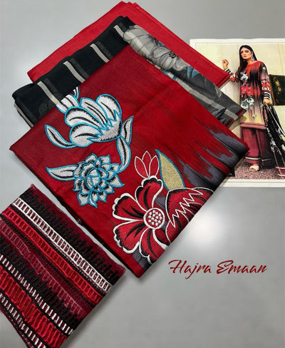 Fabric: Lawn Embroidered 3pc | IZM