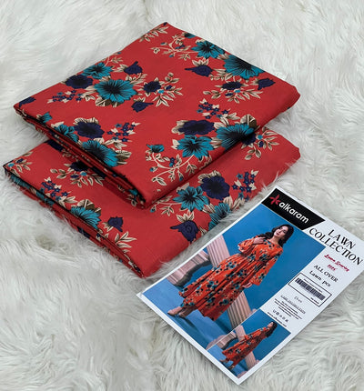 ALKARAM STUDIO 2pcs print lawn | IZM