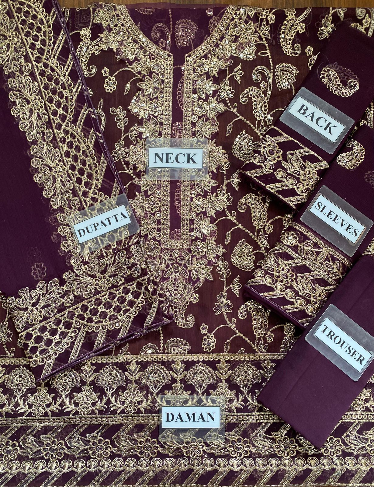 ASIM JOFA 3 Pcs suit unstiched | IZM